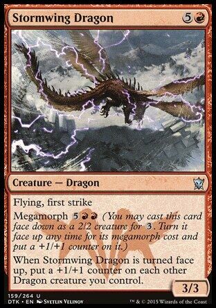 MTG Magic the Gathering Stormwing Dragon (159/272) Dragons MTG Magic the Gathering Stormwing Dragon (159/272) Dragons