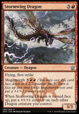 MTG Magic the Gathering Stormwing Dragon (159/272) Dragons