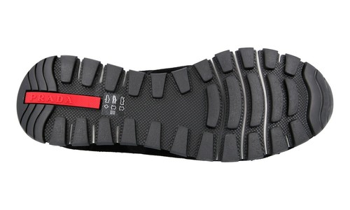 SCARPE PRADA LUSSO 4E3233 NERO NUOVE 7 41 41,5 - Foto 10 di 11