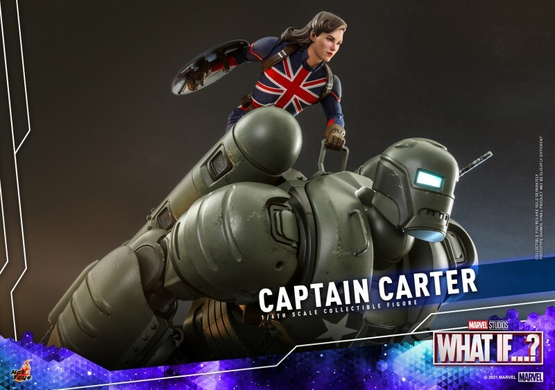 Ready! New Hot Toys TMS059 What If…? - Captain Carter 1/6 Action 