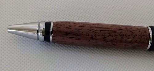 Handgefertigter, maßgefertigter, schwarzer Nussbaum, Parker Style Kugelschreiber - Bild 4 von 8