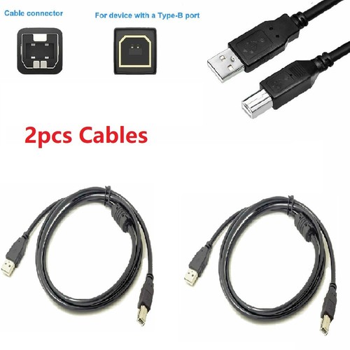 USB A to B 2.0 Printer Cable For Dell HP Brother Canon Epson Scanner Piano DAC - 第 15/22 張圖片