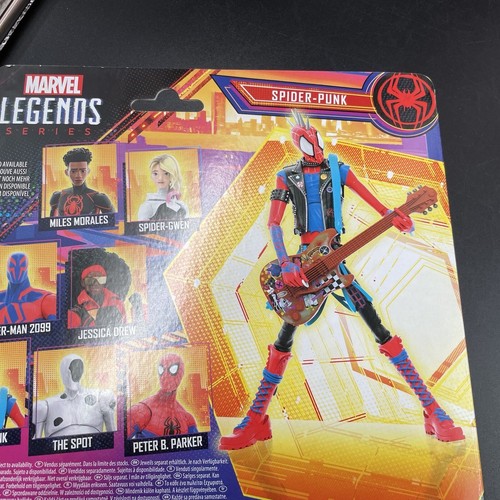 Marvel Legends Spider-Man Across the Spider-Verse Spider-Punk 6" Figur AUF LAGER - Bild 11 von 11