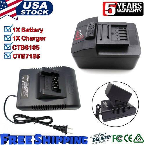 Snap on Battery 18V 4.0Ah CTB8185 CT8850 CT7850 CTB8187 CTB7185 + Charger CTC720