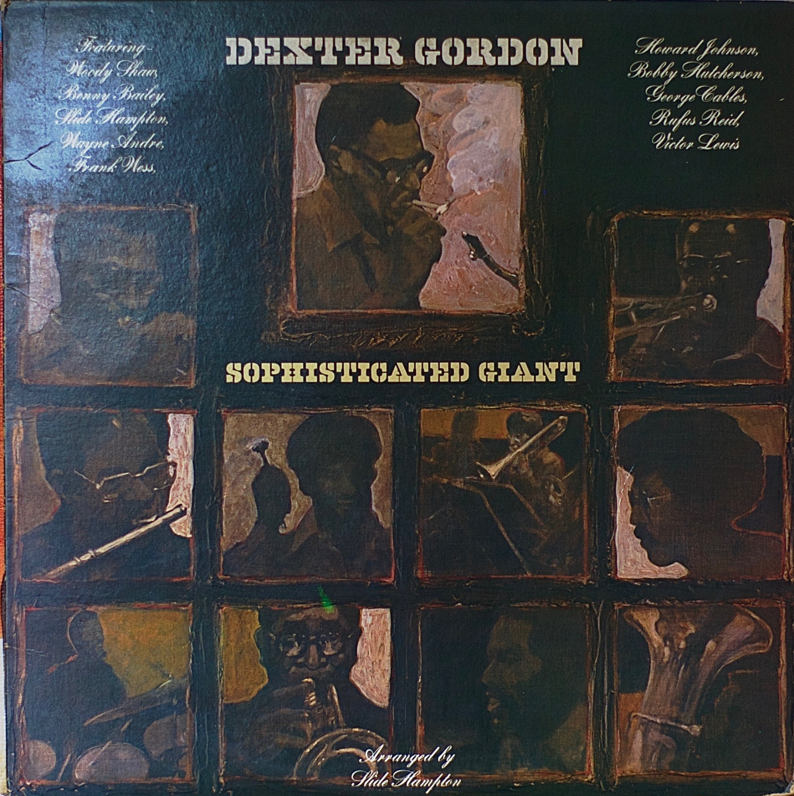 DEXTER GORDON: Sophisticated Giant-NM1977LP SLIDE HAMPTON/HOWARD ...