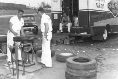 Goodyear Tires Nascar Martinsville 1958 Motor Racing 4x6 Photo