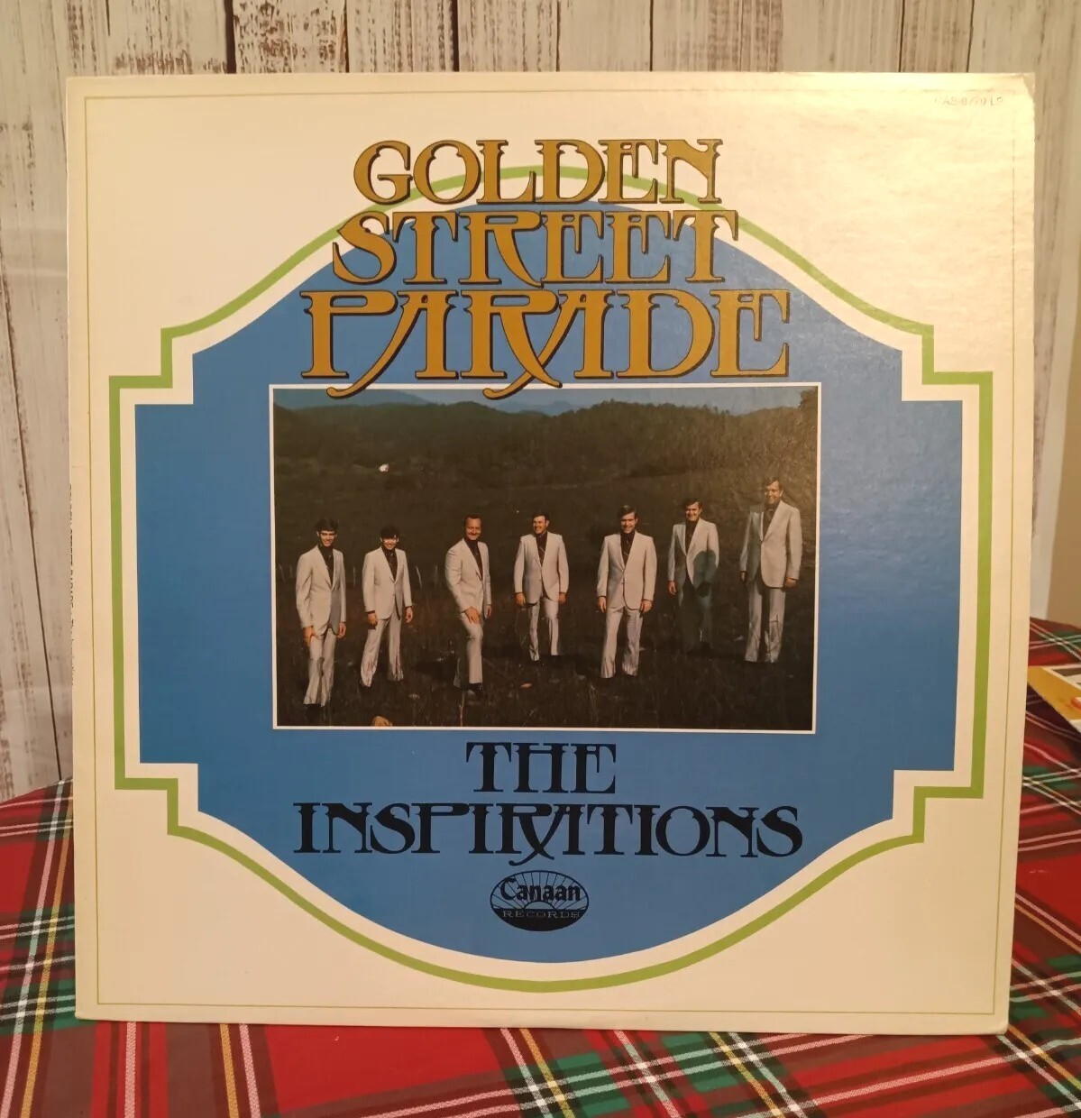 The Inspirations Golden Street Parade Gospel Vinyl  LP Canaan
