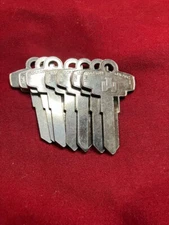 Lot Of 7 752 Keyblanks, 6 Fort Lock And 1 Ilco