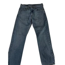 Wrangler Men's Jeans Size 31x30 Blue Denim Straight Leg Excellent Condition
