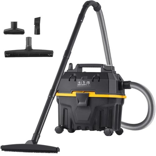 Uimoso Wet Dry Vacuum Shop 4 Gallon 5 Peak HP 3-in-1 Function Blower Portable