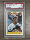 1990 Topps Glossy Rookies Ken Griffey Jr #11 Seattle Mariners PSA 9