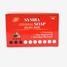 Symba Kojic Acid Brightening Soap 80g for Dark Spots  Uneven Skin