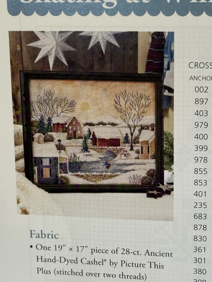 Craftways Keepsake Calendar 2017 Cross Stitch Monthly Project Patterns Holiday - Image 4 of 4