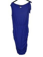 Baukjen Bodycon Midi Dress UK16 in Blue