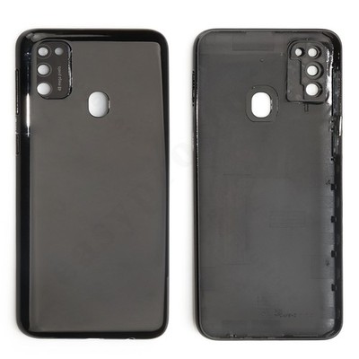 For Samsung Galaxy M21 M215F SM-M215F/DSN Repair Back Battery Cover+Camera Lens