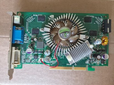 AXLE GeForce 7300 GT 512MB DDR2 AGP 8x DVI VGA TV-Out Retro Grafikkarte