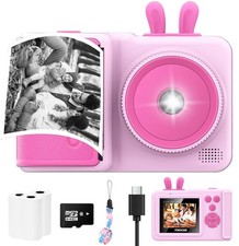 Kids Camera Instant Print, Camera for Kids with Printable Photos, Toddler Cam...