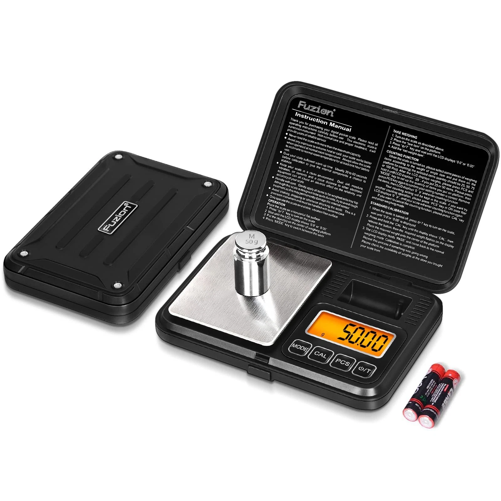Digital Pocket Scale 200g/0.01g, Scale Gram with LCD Display, Tare and PCS, M...