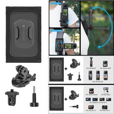 Camera Backpack Strap Clip Mount for DJI Pocket3/Osmo ACTION 6/Insta360 X5 X4 X3