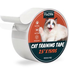 2.5 Inch x 45 Ft Clear Anti Scratch Cat Tape Double Sided Pet Deterrent
