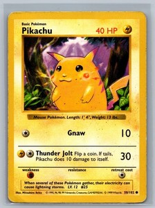 Shadowless Pikachu | eBay