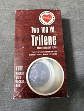 Vintage Berkley Trilene 20lb 100yd Monofilament 1 Spools Tackle Box Fishing Line