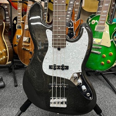 Bacchus Jazz Bass Type Lame Black Sparkle Safe packing!