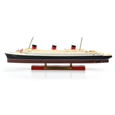1/1250 Battleship Alloy Normandie Cruise Model Diecast Boat Collection Souvenir