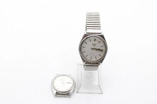 V x2 Vintage Gents Seiko 5 Automatic Wristwatches, 6309 Etc Parts Only