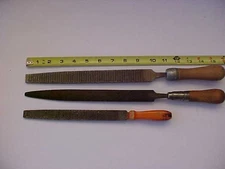 Woodworker Wooden Handle Rasp Files Heller, Nicholson , Austria Hi-Test