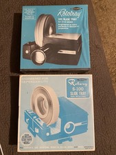 2x SAWYER'S Rototray 100 Slide Tray For 2x2 Slides New Old Stock Sealed