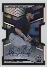 2023 Panini Elite Extra Edition Signatures Die-Cut /399 Andres Chaparro Auto 1u6
