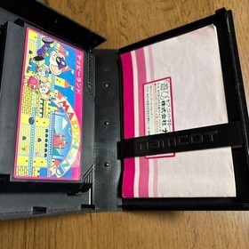 Nintendo Famicom Software Mappy Land With Box & Manual Used Not Tested Japan