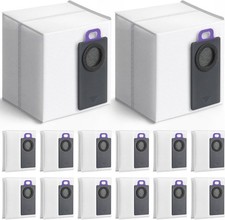 14Pcs Compatible with Narwal Flow 2 Robot Vacuum 3.2 Liter Large Capacity