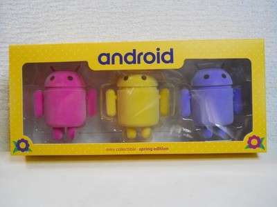 Dead Zebra Android Mini Collectible Spring Edition ''SWEET SPRING'' 3-pack NEW