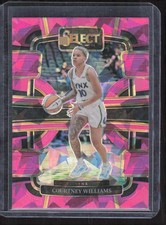2024 Panini Select WNBA #54 Courtney Williams Prizms Pink Ice