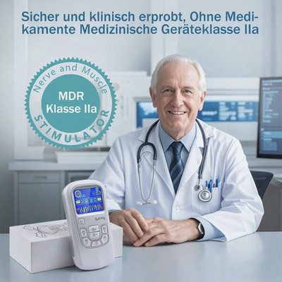 OSITO TENS/EMS Gerät Schmerzlinderung, Muskelstimulation & Akupunktur Reizstrom