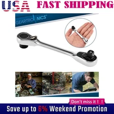 1PC Mini 1/4inch Double Ended Quick Socket Ratchet Wrench Rod Screwdriver Bit U*