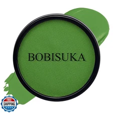 BOBISUKA Light Green Face Body Paint, Water-Based Face Painting for Halloween