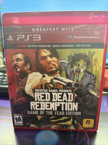 Red Dead Redemption Game of the Year Edition PlayStation 3 PS3. Complete
