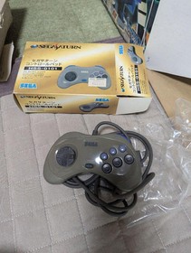 Sega Saturn console, twin stick, control pad, 26 games, etc.
