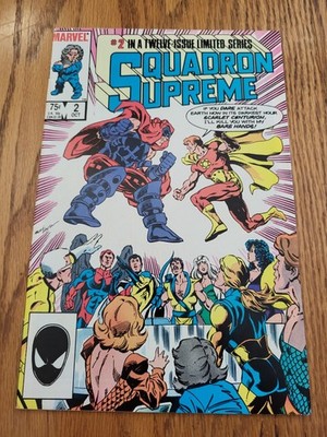 Marvel Comics Squadron Supreme #2 (1985) - Excellent