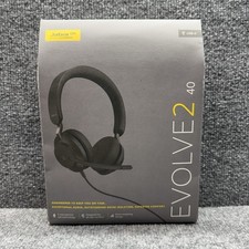 Jabra GN Evolve2 40 USB-A, MS Stereo Wired Corded Headset Version D NEW SEALED