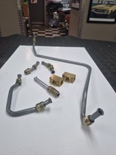 68 69 Corvette 427 435hp Tri-power 38 Pump To Carb Line Wtees 7pc Oe 396