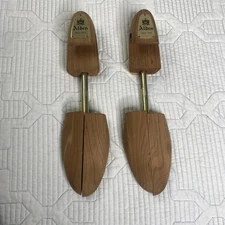 Alden Unglazed Cedar Wood Wooden Shoes Trees Size L Shoe Keeper