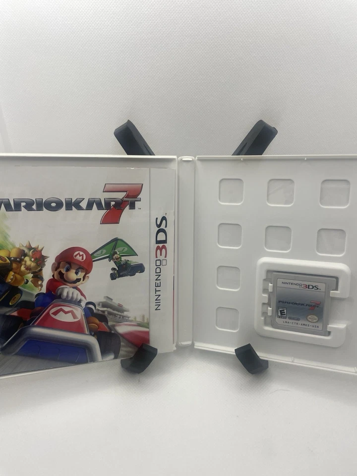 Mario Kart 7 - Nintendo 3DS - W/Manual - Tested - Image 2 of 3