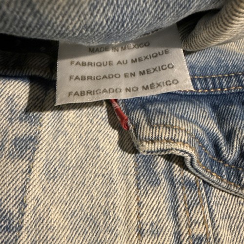 Vintage 80s 90s Levis Denim Trucker Jacket Adult Extra Large 70506 Acid Wash Y2K by Levi's, Size XL, $84.6 - Photo 14