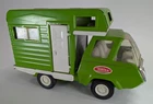 Vintage 1970s Green Classic TONKA Truck RV Camper Pressed Steel USA - VGC Used