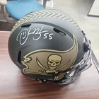 Derrick Brooks Buccaneers STS Signed Full Sized Authentic Helmet BAS
