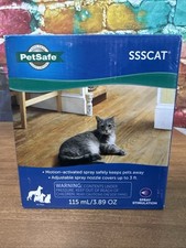 NEW PetSafe SSSCAT Spray Stimulation Deterrent System Motion-Activated ALL PETS